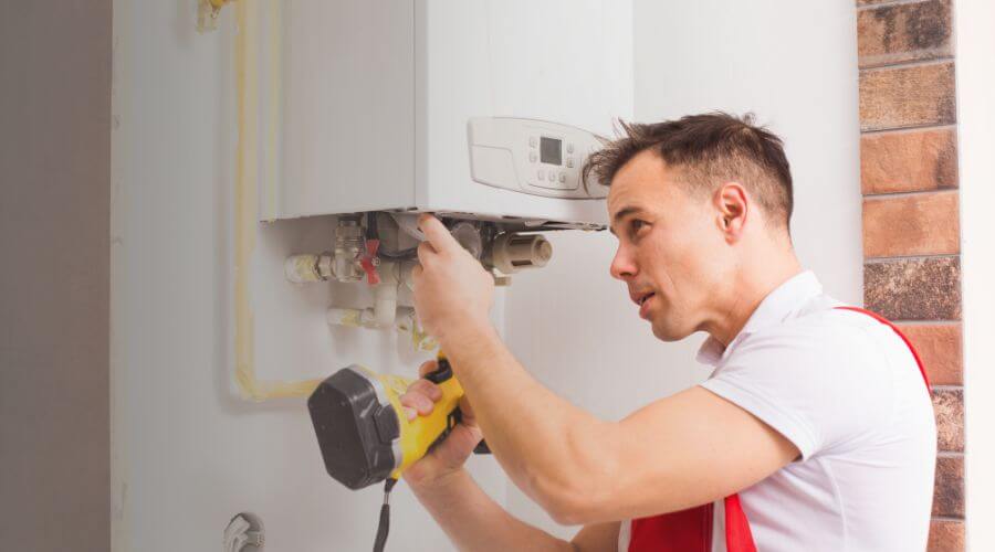 Local tankless water heater installation in Ellisville, IL